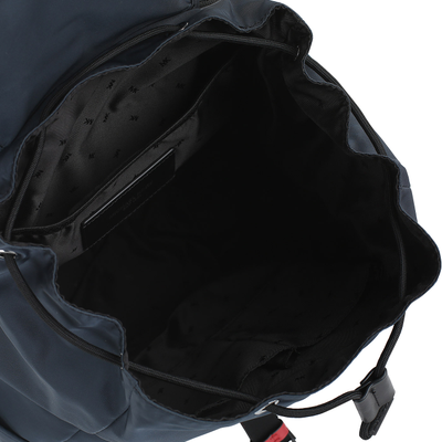 Мужской рюкзак Michael Kors сине-красный в открытом виде