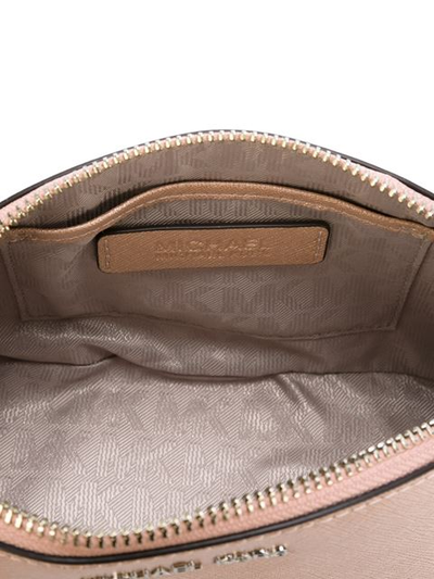 Косметичка Michael Kors CINDY вид изнутри розовый металлик