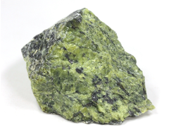 Змеевик, необработанный, дикий образец, Россия, КЧР, Урупский район (55*35*35 мм, 64 г) №37819