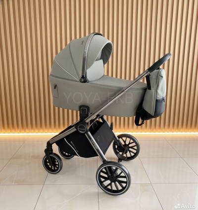 Детская коляска 3 в 1 Luxmom 888X Зеленый