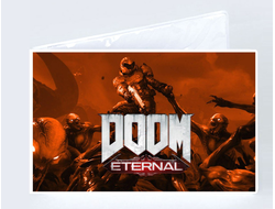 Обложка на студенческий билет Doom/ Дум №9