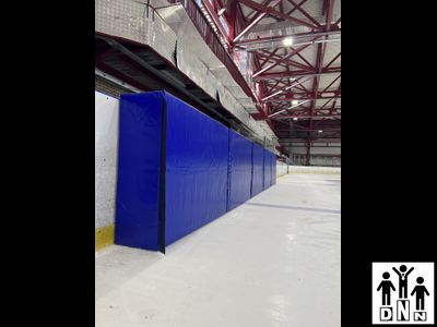 Защитные маты для шорт-трека ППУ+ППЭ 200х120х30 см, плотность 18 кг/м3 DNN