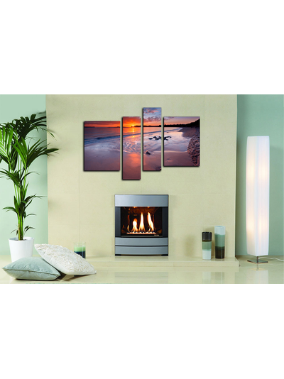 Модульная картина "Закат в раю"