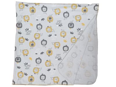 Пеленка из кулирной глади "Львята"