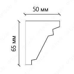 Карниз гладкий SKT18