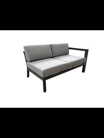 Угловой диван из алюминия Graphite