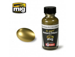 Ammo MIG: Краска-металлик Alclad II Brass ALC109
