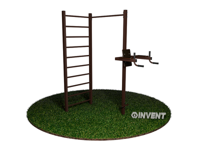 Спортивный комплекс 4 в 1 - Лестница, Турник, Брусья, Пресс (UK-050)