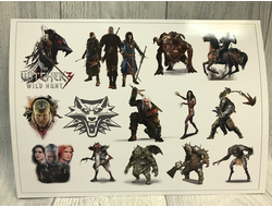 Стикеры Ведьмак №2