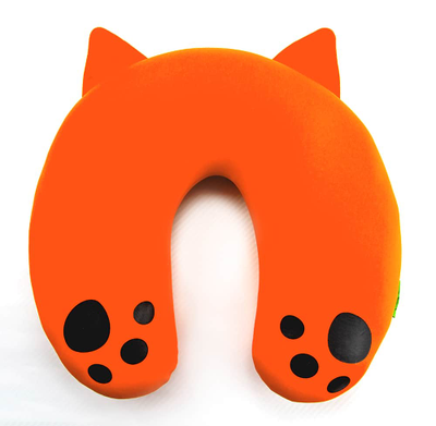 Дорожная подушка-подголовник антистресс "Огонек"