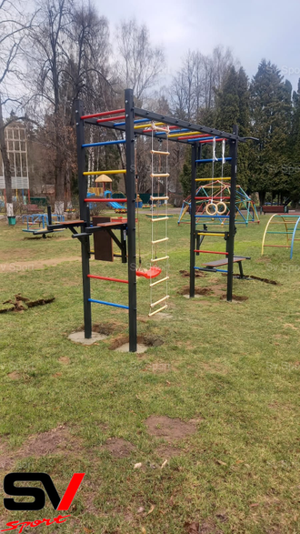 Уличная шведская стенка Sv Sport рукоход 544