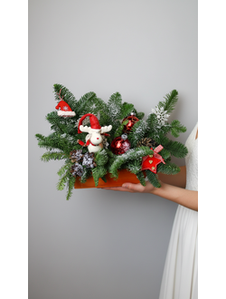 Новогодняя композиция № 1124