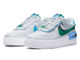 Кроссовки Nike Womens Air Force 1 Shadow Malachite малахитовые