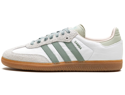 Adidas Samba OG Silver Green Putty Mauve