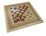 Игра 3 в 1 нарды, шашки, карты