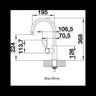 Смеситель Blanco CANDOR