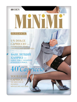Женские чулки MiNiMi Capriccio 40 den