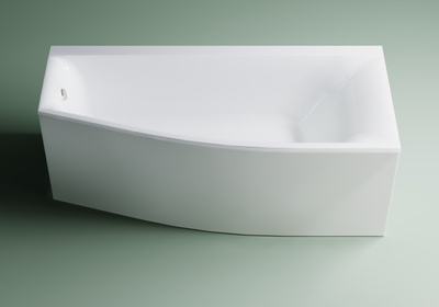 Astra-Form Ванна Скат Solid Surface правосторонняя 170/75 см белая матовая