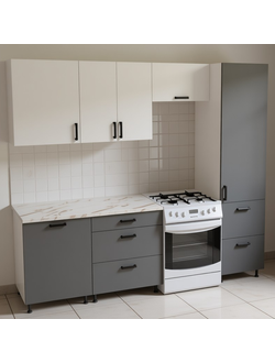 Кухни Эконом 1,8м с колонкой (1300х500)