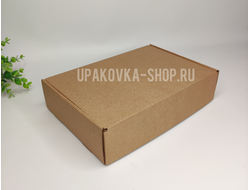 Коробка c откидной крышкой 260*180*60 мм БУРЫЙ