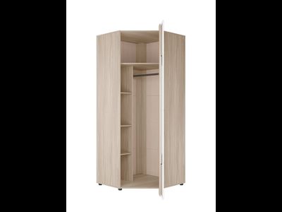 Шкаф угловой с открытыми полками "Палермо-3" 1,44м МДФ