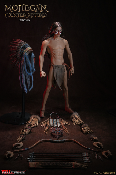 Индейский охотник в коричневом - КОЛЛЕКЦИОННАЯ ФИГУРКА 1/6 Mohegan (hunter attire) Brown (PL2022-200B) - TBLeague