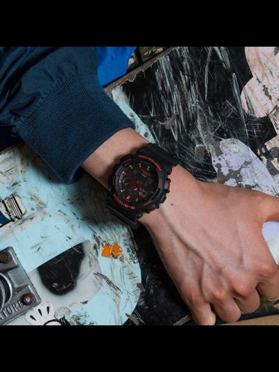 Часы Casio G-Shock GA-100BNR-1A