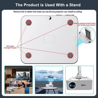 Видеопроектор Progaga PG610W Full HD со встроенным Андроид