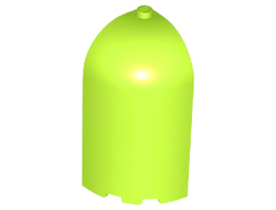 Panel 3 x 3 x 6 Corner Convex with Curved Top, Lime (6059 / 6259064)