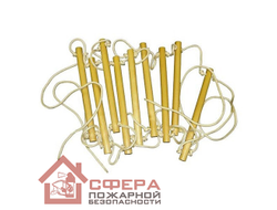 Лестница веревочная спасательная ЛВС 5 м