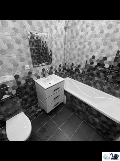 Плитка настенная Belani Дайкири Декор Микс 30 х 60 см шестиугольники Береза керамика