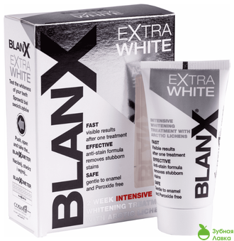 ОТБЕЛИВАЮЩАЯ ЗУБНАЯ ПАСТА BLANX EXTRA WHITE 50МЛ