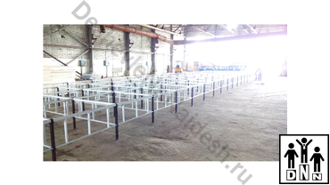 Помост для борцовских ковров. Производство