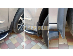 Пороги OEM Style с логотипом для Haval Jolion 2020-