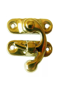 Замок для шкатулок малый, золото