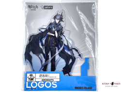 Официальный акриловый стенд по игре «Arknights» с Логосом (Logos)