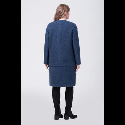 Пальто кокон Modico 20511 осень - весна