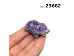 Аметист натуральный (друза) Бразилия арт.23682: 21,9г - 38*21*29мм