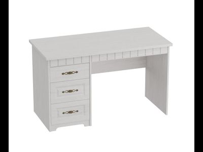 Стол письменный &quot;Прованс&quot; детская 1270х600х755 Бодега белая / Патина премиум