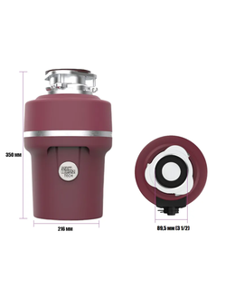 Измельчитель пищевых отходов Artisan Evolution 100 Black Edition