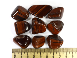 Бычий глаз, галтовка в ассортименте, ЮАР (25-35 мм, 8-12 г) №13310