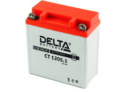 Аккумулятор Delta  CT 1205.1 (YB5L-B, 12N5-3B)