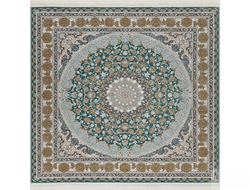 КОВЕР ИРАНСКИЙ FARSI 1200-3600 G129  BLUE-GREY / 2*2 м