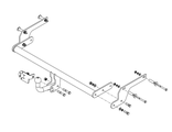 ТСУ для Renault Sandero / Sandero Stepway (2014 - 2022), 18085A