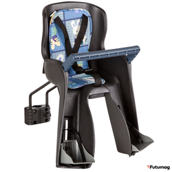 Детское кресло для велосипеда Tech Team YC-699 переднее с креплением на подседельную трубу