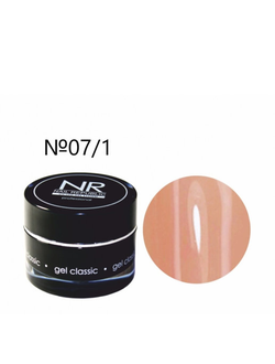 Nail Republic / Гель для наращивания ногтей NR Gel Classic #07/1, 15 гр