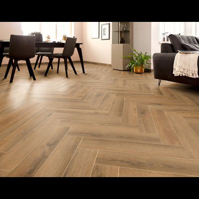 VB805A Ламинат VILLEROY BOCH Heritage "Harmony Oak", золотисто-коричневого оттенка с текстурой под натуральный дуб