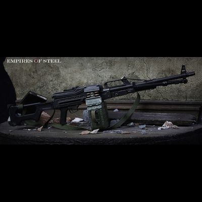 Российский пулеметчик - ПКП - коллекционная фигурка 1/6 Russian Airborne Troops - PKP Machine Gunner (78025) - DamToys