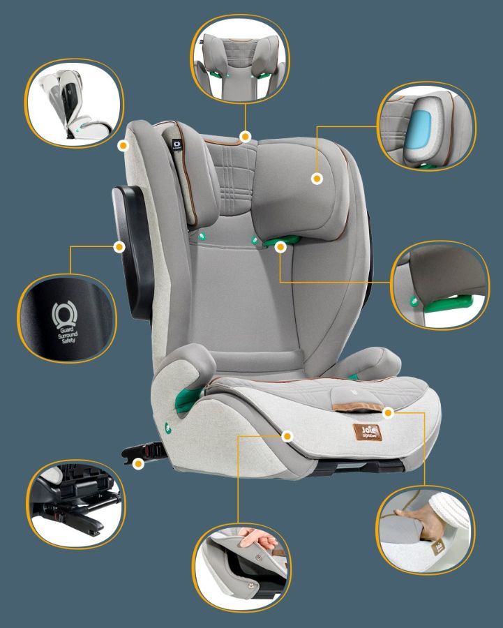 автокресло для детей группы 2/3 (весом от 15 до 36 кг
