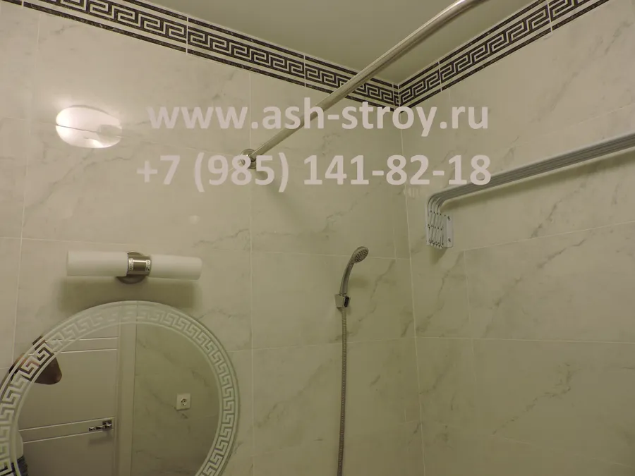 Капитальный ремонт однокомнатной квартиры г. Домодедово. 3D панели в интерьере